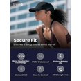 thumbnail image 3 of Bone Conduction Headphones,Upgrade Open-Ear Wireless Bluetooth Workout Headphones with Microphones, 8Hr Playtime, Waterproof Earphones for Sports, Run, 3 of 5