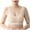 New2/Beige, variant on Otvok Womens Comfortable Soft Striped Lace Solid Color Underwear Plus Size Bra Buckle Bra