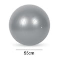 thumbnail image 2 of Extra Thick Yoga Ball Exercise Ball, for Balance, Stability, Pregnancy Quick Pump Included, 2 of 5