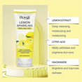 thumbnail image 3 of Vitamin C Infused Lemon Exfoliating Gel for Face Cleansing and Peeling Scrub, 3 of 5