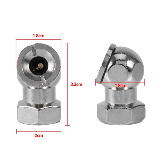 High Strength Solid Air Chuck Elite Co2 Inflator, Air Chuck Tire Inflator, For Automobile Car Vehicle Auto
