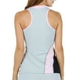 thumbnail image 3 of Sofibella Women`s Reflective Racerback Tennis Tank White (  X-Small   ), 3 of 3