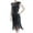 Black, variant on JBXKXYW Dresses for Women 2024 Women Tassel Prom Dresses Beaded Sequin Art Nouveau Deco Flapper Dress Womens Dresses (Yellow,S)
