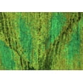 thumbnail image 1 of Ahgly Company Indoor Rectangle Abstract Green Modern Area Rugs, 2' x 3', 1 of 4