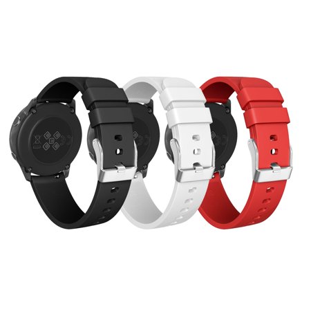 Watch Band, EEEKit Adjustable Soft Silicone Bracelet Strap Band Water Resistant Replacement Sports Wristband Smartwatch Accessory For Samsung Galaxy Watch Active 40mm