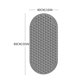 thumbnail image 3 of Xihbxyly Alfombrilla de Baño Larga, Diseño de Pvc Antideslizante, Extra Larga y Segura, con Ventosas para Una Sujeción Segura, Lavable a Máquina, Ideal para Ducha o Bañera, 90 X 40 Cm., 3 of 7