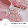 thumbnail image 2 of Shisuyan Fashionable Wedding Shoes Decorative Rhinestone 1 Pair 3.5x3.1x0.4in, 2 of 8