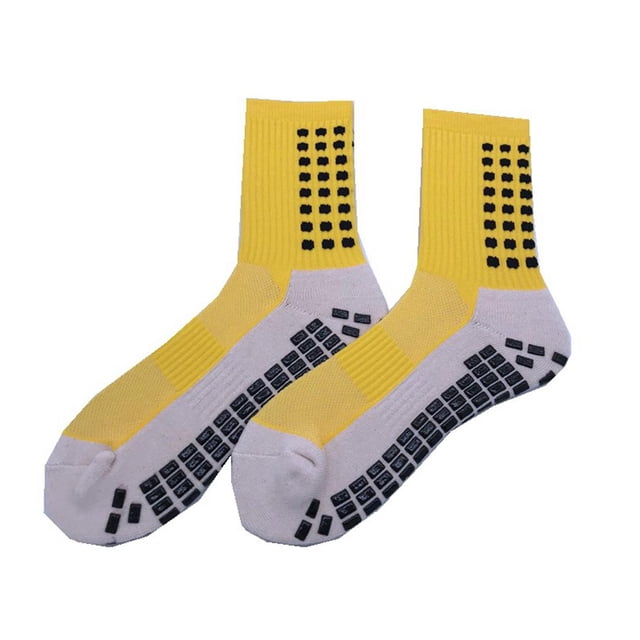 Soidarity Calcetines transpirables de goma antideslizantes Calcetines de fútbol para correr de verano Calcetines de entrenamiento deportivo para hombres Deportes y aire libre No. 4 Soidarity OD010100-04