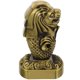 thumbnail image 1 of BRIGHTFUFU Estatua de Merlion Metal Merlion Escultura Estatuilla Recuerdo de viaje Obra de arte coleccionable, 1 of 7