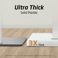 thumbnail image 4 of KES Freestanding Towel Rack with Marble Base, 37" H Standing Towel Racks for Bathroom Fits Large Bath Towels, 18/8 Stainless Steel Polished, 4 of 10