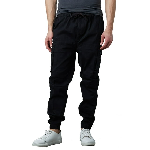 Men's Slim Fit Stretch Cargo Jogger Pants - Walmart.com