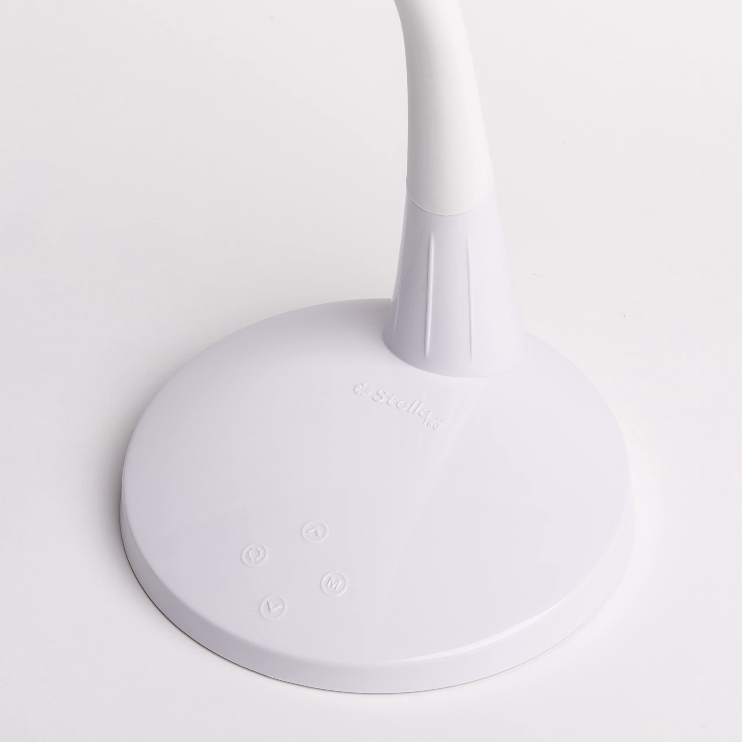 Stella Two Premium 11W LED Sunlight Desk Task Lamp - White