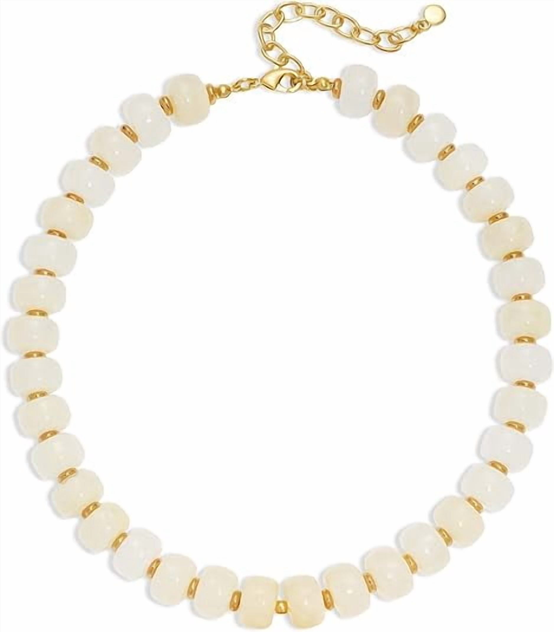 Believe by Brilliance Women's Daisy Double Necklace Set in 14KT