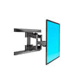 thumbnail image 3 of Soporte de pared para TV/ Bloosom Monitor de 40" a 70" negro, 3 of 4