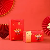 Surprise Gift Box Explosion for Money, New Year Money Gift Box Explosion with Confetti, Pop Out Folding Bounce Explosion Gift Box - Cash Gift Idea for Women Men Kids (Red)