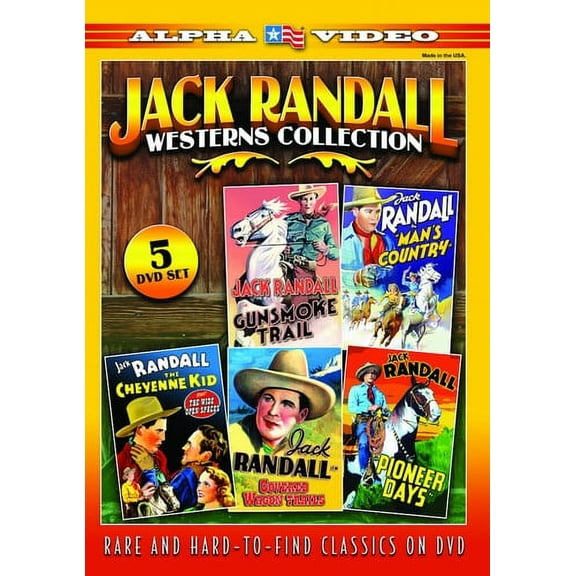 Jack Randall Westerns Collection (DVD), Alpha Video, Western