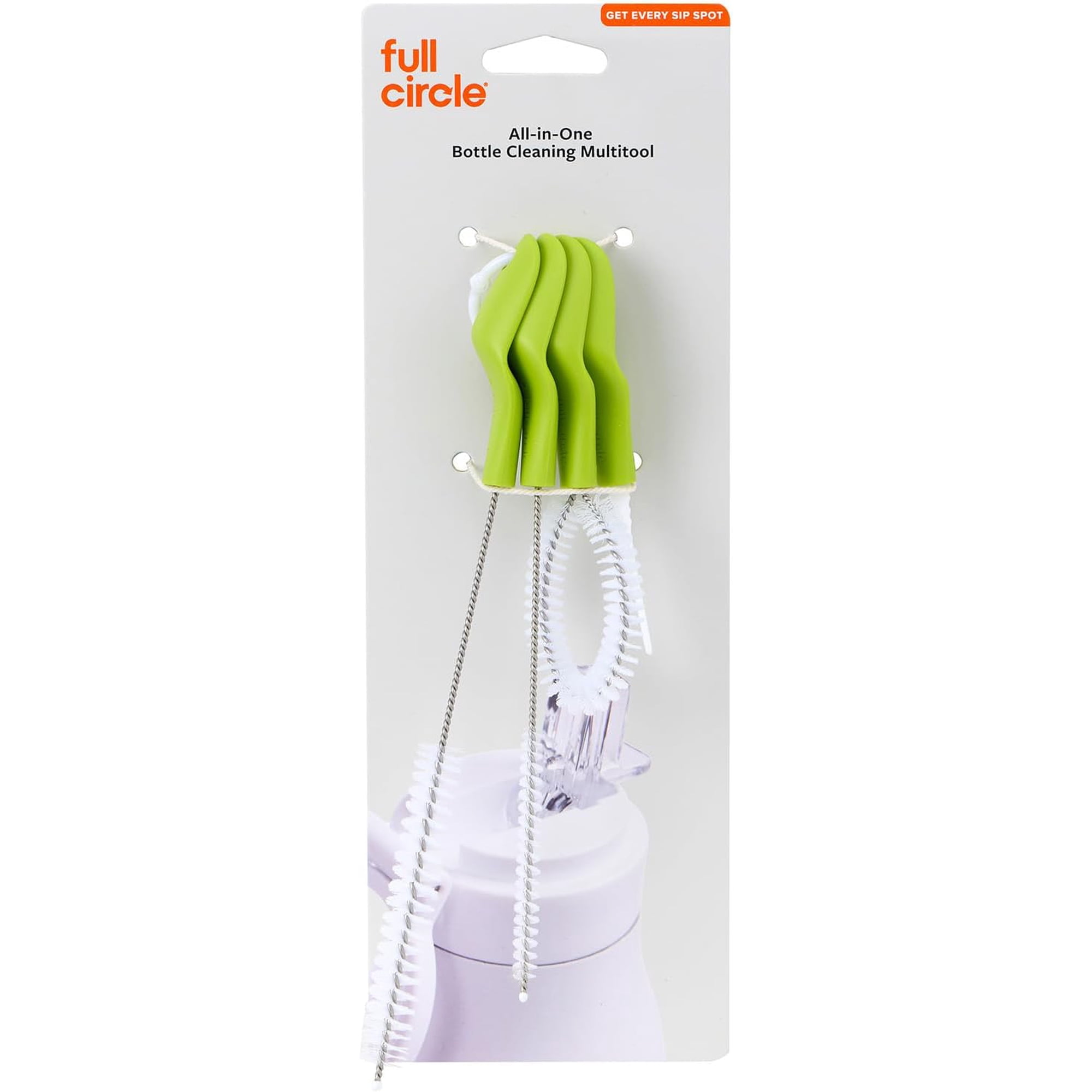 ELOYA- All in One Bottle Cleaning Multitool Green