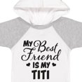 thumbnail image 4 of Inktastic My Best Friend is My Titi with Hearts Boys or Girls Baby Bodysuit, 4 of 5