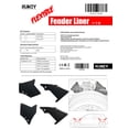 thumbnail image 7 of For Toyota FJ Cruiser 2007-2014 Fender Liner Mud Flap Splash Guards Apron Seal, 7 of 7
