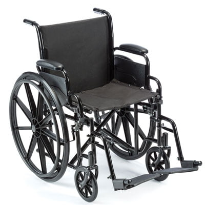 Value K1 Wheelchair with Footrests, 16x16 - 1 Each / Each - Walmart.com