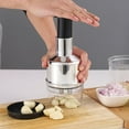 thumbnail image 5 of Food Chopper, Easy to Clean Manual Hand Vegetable Chopper Dicer, Dishwasher Safe Slap Onion Chopper, 5 of 5