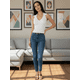 thumbnail image 2 of Blusa Casual Mujer Moderna Tejido Acanalado Stretch, 2 of 9