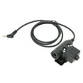 thumbnail image 4 of Auricular con micrófono de garganta U94 PTT Micrófono de garganta Cable de tracción de PU Plug and Play portátil para montar al aire libre, 4 of 8