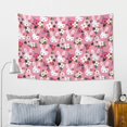 thumbnail image 5 of Xecao Rose Rabbit Print Tapestry, Wall Hanging Room Funny Decor, Backdrop Room Decor for Bedroom Living Room dormitory, 5 of 8
