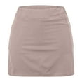 thumbnail image 5 of biudgviw Womens Tennis Skorts Mid Rise Build in Shorts Athletic Golf Mini Skirts Workout Jogging Lounge Skirt with Shorts, 5 of 5