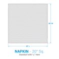 thumbnail image 4 of Split P Low Tide Oceanic Pink Napkin Set of 4, 4 of 5