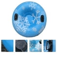 thumbnail image 1 of IFANLANDOR Blue PVC Inflatable Snow Tube for Outdoor Fun Easy to Store and Carry 1Pc, 1 of 8