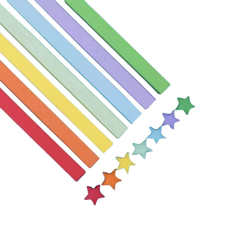 Lucky Star Origami Paper Strips-Mix Color – vivientbob