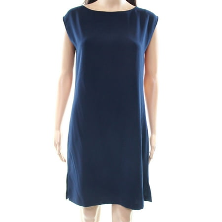 Polo Ralph Lauren NEW Blue Navy Women's Size 4 Keyhole Sheath Dress ...