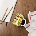 thumbnail image 4 of Yiaed Ethnic African Print Ceramics Coffee,Large Handle Design,Extra Large Tea and Coffee Cup for Office and Home Mugs, 4 of 6