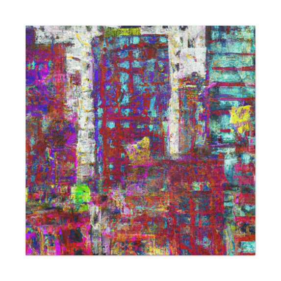 Expressionist Pop Explosion - Canvas