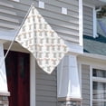 thumbnail image 6 of Lsque Gray Rabbit Pattern Flag,Gray Rabbit Printed Garden Flag 48 x 72 in - Double Sided Small Flags for Yard, 6 of 9