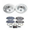 thumbnail image 3 of PowerStop Front Z23 Evolution Sport Carbon-Fiber Ceramic Brake Pad and Drilled & Slotted Rotor Kit Fits: LAND ROVER Select Models K6719, 3 of 10