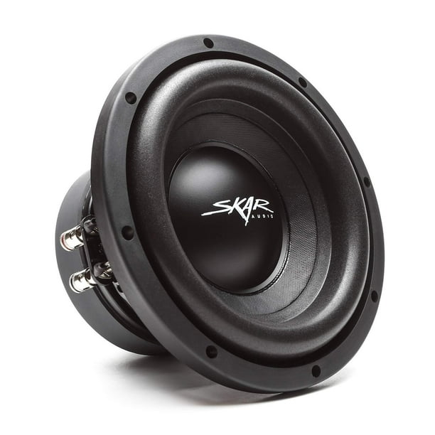Subwoofer para coche Skar Audio SDR-8 D4 de 8 pulgadas, 700 W, dual, 4 ohmios