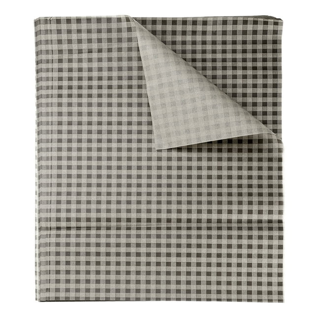 Uxcell 100 piezas de hojas de papel encerado cuadradas a cuadros 14.96" x 11.02" para papel de hornear sándwich, marrón