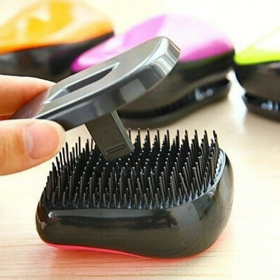 Travelwant Crave Naturals Glide Thru Detangling Brush for Adults & Kids Hair. Detangler Hairbrush for Natural, Curly, Straight, Wet or Dry Hair. Hair Brushes for Women. Styling Brush