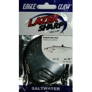 Eagle Claw Lazer Sharp 36" Kingfish Lead Rig, 2 Pack