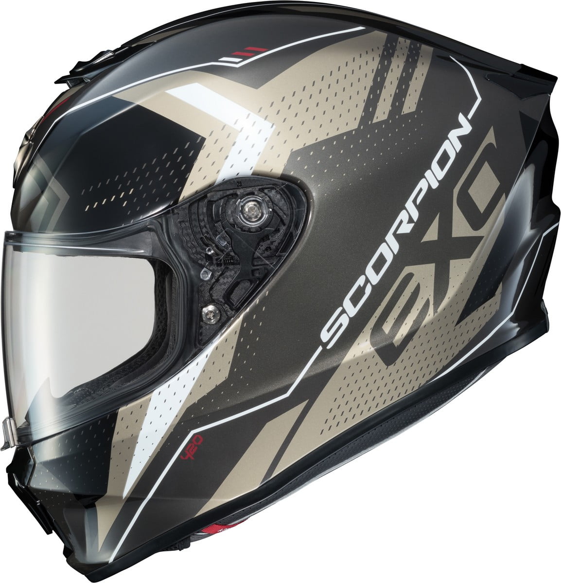 Scorpion EXOR420 Seismic Titanium Helmet