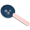 thumbnail image 3 of Cuchara para comida de perro, pala multifunción para comida de mascotas con abrazadera de sellado para gatos y perros (rosa y azul marino), 3 of 14