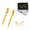 Gold, variant on Hydraulic Disc Brake Pad Bolts Ti-Alloy Fixing Pin Inserts Caliper Screws Retainer Pin Circlip Bike Accessories