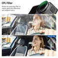 thumbnail image 4 of Neewer 4-Pack ND/CPL Filter Set for DJI Osmo Action 4/5 Pro (ND8/16/32 + CPL), Multi-Coated HD Glass, Aluminum Frame, 4 of 9