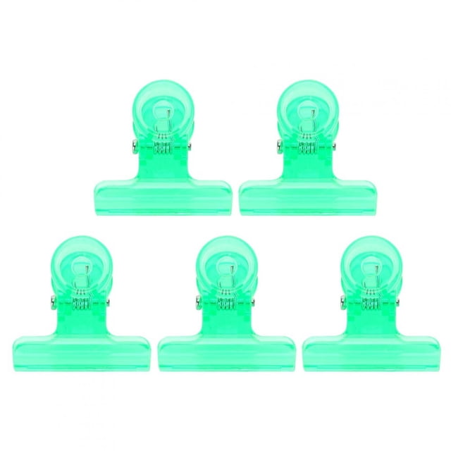 5pcs C Curve Nail Extension Clips Multifuncional Plástico Nail Art Accesorios Verde