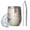 White-3, variant on Floral 12oz Stainless Steel Insulated Wine Tumbler with Lid and Straw – Double Wall Vacuum Mug for Hot & Cold Drinks, 304 Steel Interior, Sweat-Free Design,Thanksgiving,Christmas, Spring,Flower