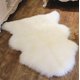 thumbnail image 1 of Cojín de suelo irregular y sencillo para mesita de noche, cojín de sofá, cojín de lana, cojín para silla, alfombra blanca, 1 of 6