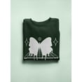 thumbnail image 3 of Butterfly Effect Rave Style Sweatshirt Women -Image by Shutterstock, Female Small, 3 of 4