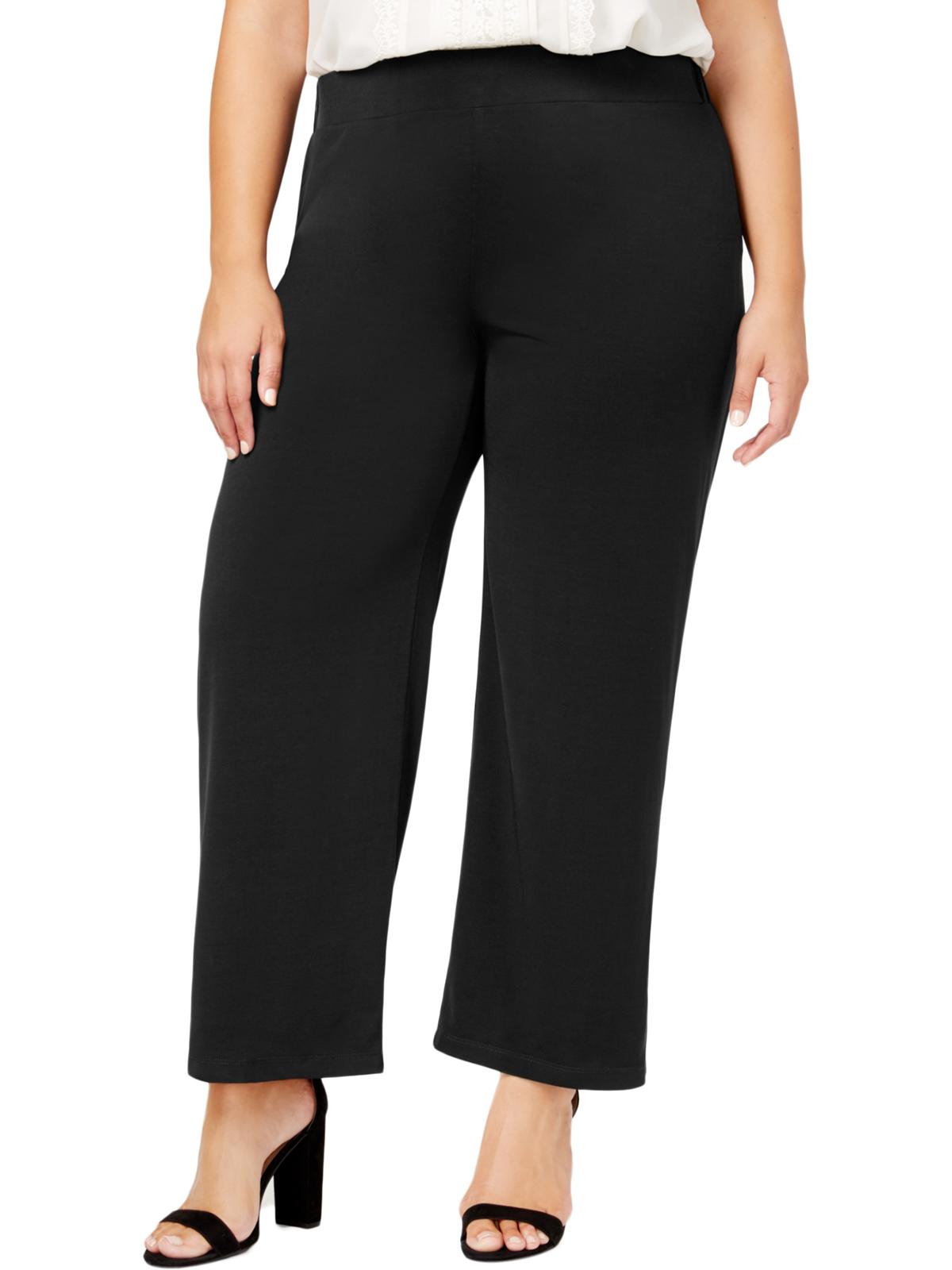 womens plus petite palazzo pants